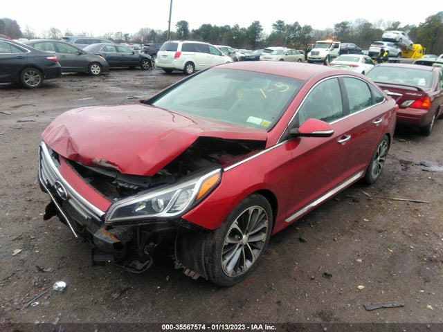 Hyundai Sonata 2.4l Sport 2015 5NPE34AFXFH066719 Image 2