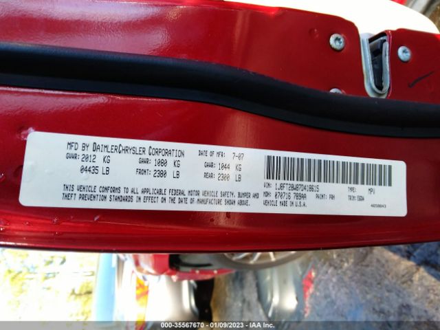 1J8FT28W87D418615 Jeep Patriot Sport