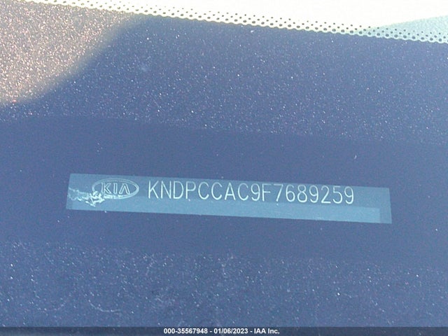 2015 Kia Sportage, VIN: KNDPCCAC9F7689259