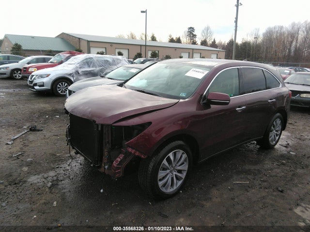 Acura Mdx Tech Pkg 2015 5FRYD4H40FB030940 Image 2