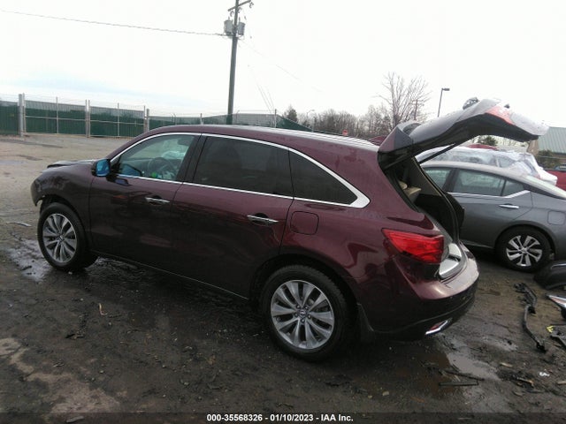 Acura Mdx Tech Pkg 2015 5FRYD4H40FB030940 Image 3