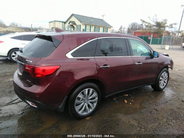 Acura Mdx Tech Pkg 2015 5FRYD4H40FB030940 Image 4