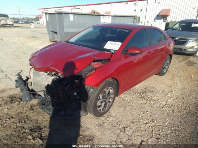 3KPF24AD6KE019255 KIA Forte Lxs