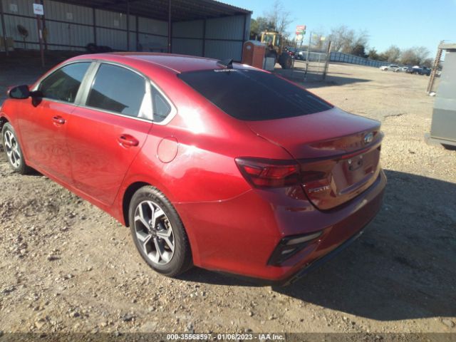 3KPF24AD6KE019255 KIA Forte Lxs