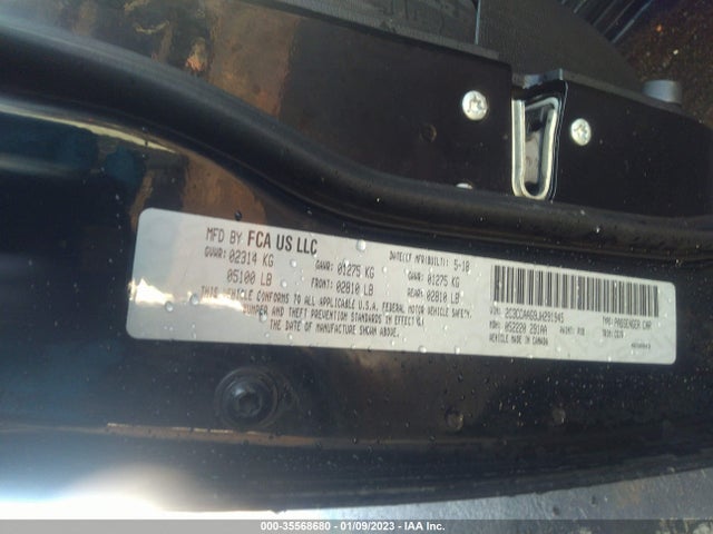 2C3CCAAG9JH291945 Chrysler 300 Touring