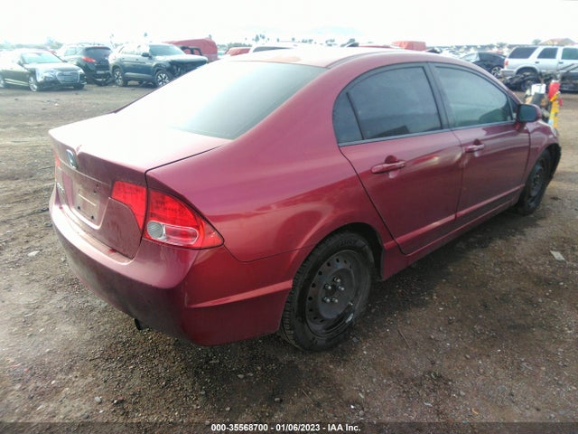2008 HONDA CIVIC SDN LX VIN: 2HGFA16558H530893