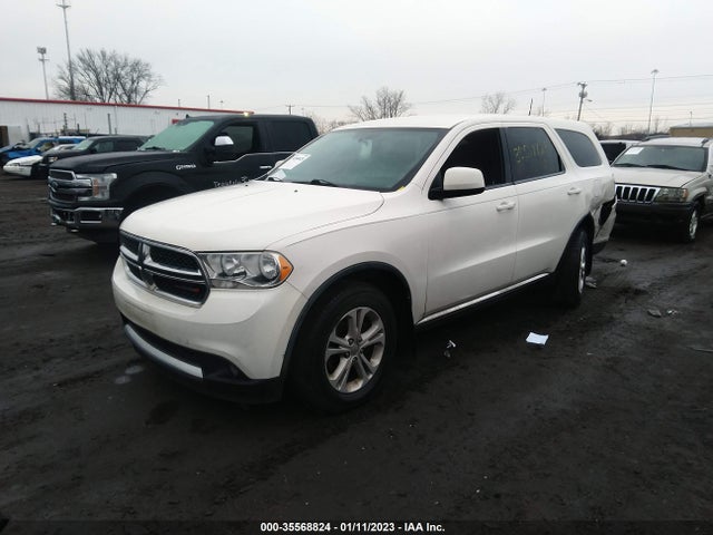 2012 DODGE DURANGO SXT VIN: 1C4RDJAG2CC120382