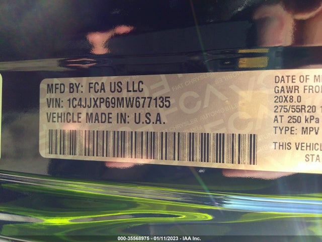 1C4JJXP69MW677135 Jeep Wrangler 4xe Unlimited Sahara