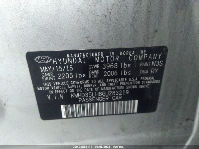 Hyundai ELANTRA GT 2016 KMHD35LH8GU283219 Image 9