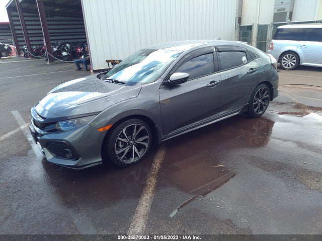 2019 HONDA CIVIC HATCHBACK SPORT VIN: SHHFK7G40KU227665