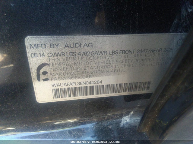 WAUAFAFL3EN044284 Audi A4 PREMIUM