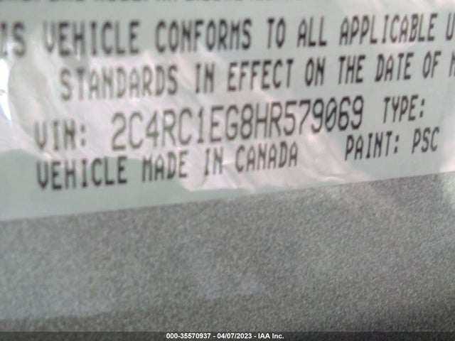2C4RC1EG8HR579069 Chrysler Pacifica Touring-l Plus
