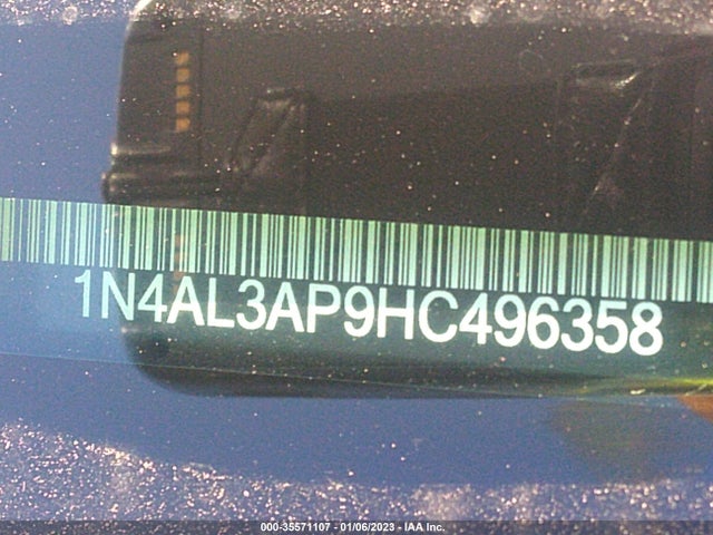 Nissan Altima 2.5 S 2017 1N4AL3AP9HC496358 Image 10