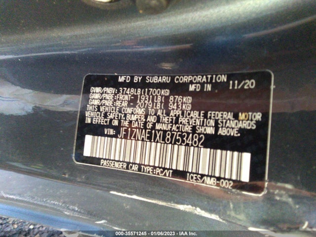 2020 Toyota 86, VIN: JF1ZNAE1XL8753482
