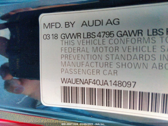 Audi A4 Premium Plus 2018 WAUENAF40JA148097 Image 9