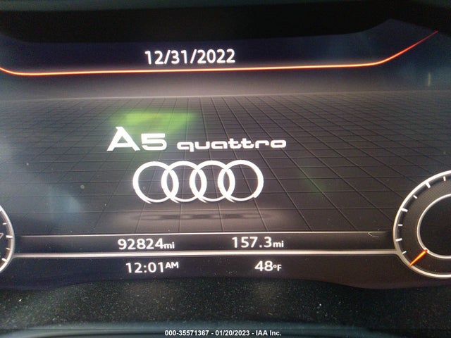 WAUENCF5XJA110980 Audi A5 Sportback Premium Plus