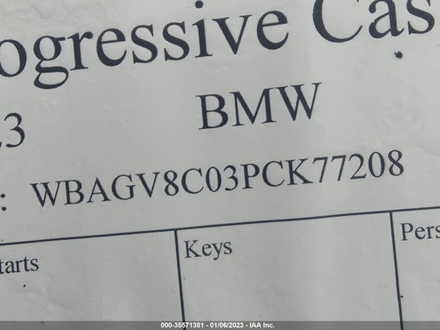 2023 BMW 8 Series Gran Coupe, VIN: WBAGV8C03PCK77208