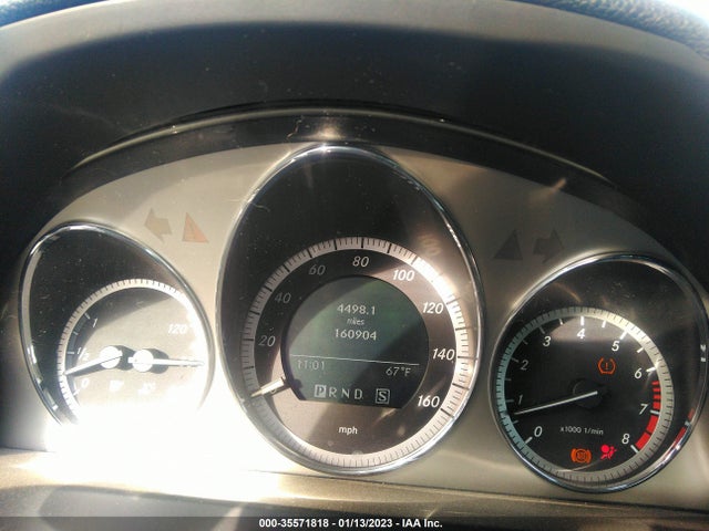 2009 MERCEDES-BENZ C-CLASS 3.0L VIN: WDDGF54X99R056485