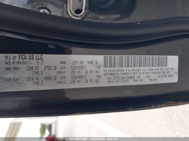 3C4PDCAB0HT608099 Dodge JOURNEY SE