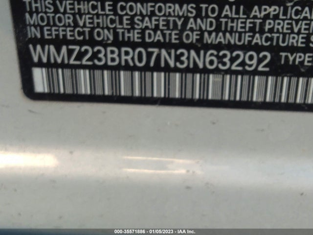 2022 Mini Countryman, VIN: WMZ23BR07N3N63292