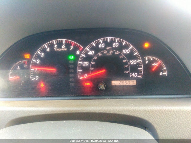 2006 TOYOTA CAMRY STD/LE/SE/XLE VIN: 4T1BE30K26U729577