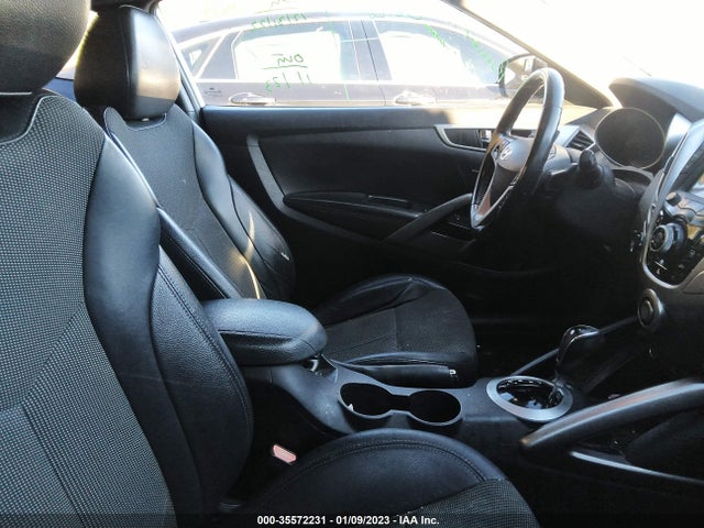 Hyundai Veloster W/black Int 2013 KMHTC6AD2DU155586 Image 6