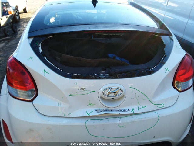 Hyundai Veloster W/black Int 2013 KMHTC6AD2DU155586 Image 7