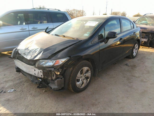 2013 HONDA CIVIC SDN LX VIN: 19XFB2F50DE092792