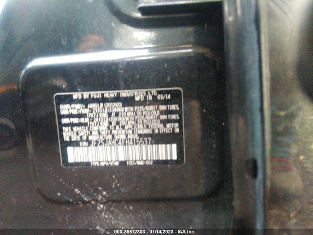 Subaru Forester 2015 JF2SJAHC4FH415537 Image 9