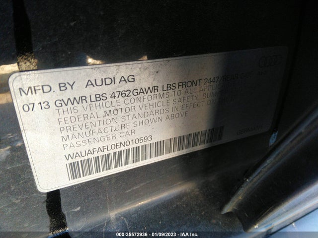 WAUAFAFL0EN010593 Audi A4