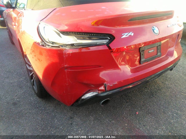 BMW Z4 Sdrive30i 2020 аукцион фото