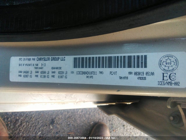 1C3CCBAB4EN107311 Chrysler 200 LX