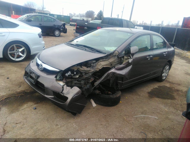 2010 HONDA CIVIC SDN LX VIN: 2HGFA1F55AH587293