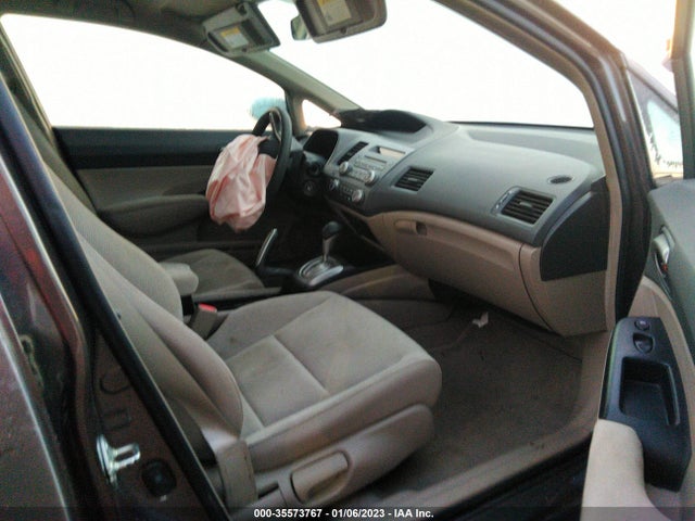 2010 HONDA CIVIC SDN LX VIN: 2HGFA1F55AH587293