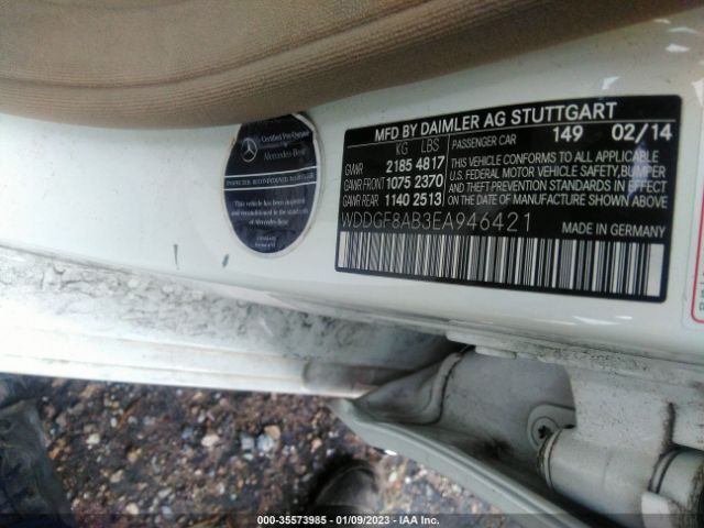 WDDGF8AB3EA946421 Mercedes-Benz C-class C 300