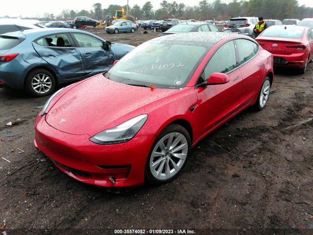 Tesla Model 3 Long Range 2022 5YJ3E1EB3NF186530 Image 2
