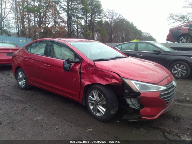 2019 HYUNDAI ELANTRA SEL VIN: 5NPD84LFXKH474819
