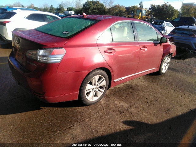2010 LEXUS HS 250H VIN: JTHBB1BA4A2005737