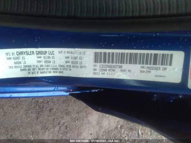 Dodge AVENGER SE 2014 1C3CDZAG6EN227306 Image 9