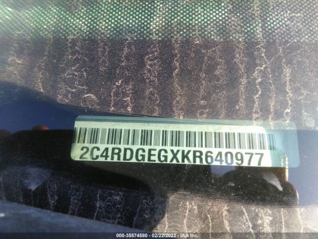 2C4RDGEGXKR640977 Dodge Grand Caravan Gt