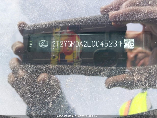 2020 Lexus RX, VIN: 2T2YGMDA2LC045231