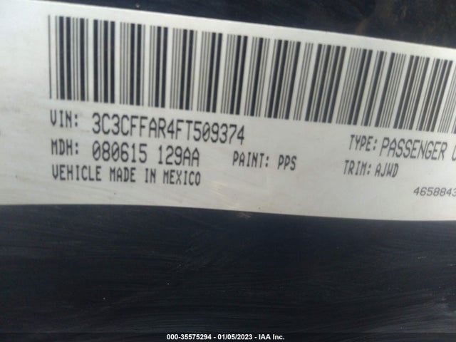 3C3CFFAR4FT509374 Fiat 500 POP