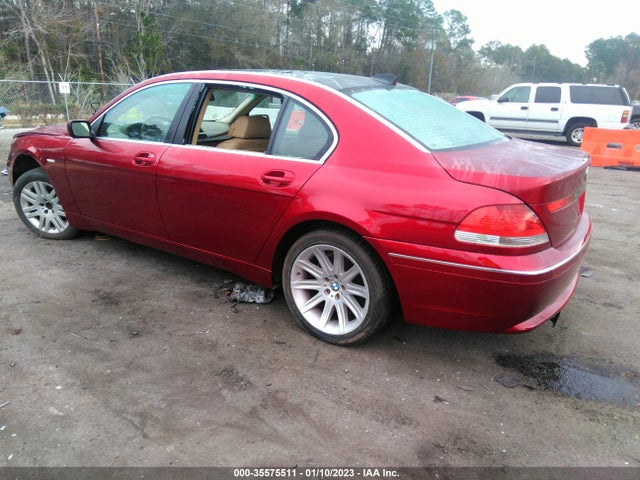 2005 BMW 7 SERIES 745LI VIN: WBAGN63565DS57266