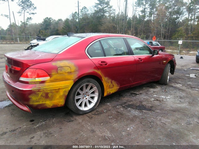 2005 BMW 7 SERIES 745LI VIN: WBAGN63565DS57266