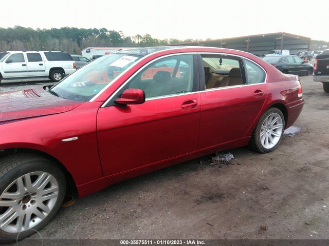 2005 BMW 7 SERIES 745LI VIN: WBAGN63565DS57266