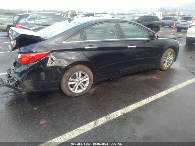 2014 Hyundai Sonata Gls მანქანა იყიდება აუქციონზე, vin: 5NPEB4AC2EH836709, აუქციონის ნომერი: 35575549