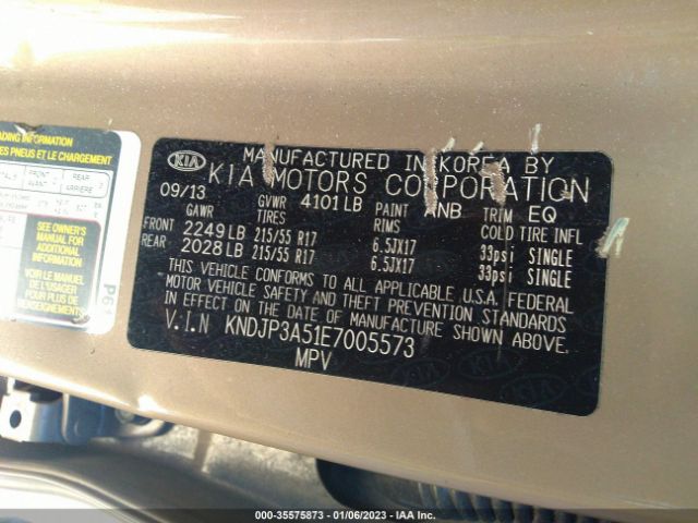 KNDJP3A51E7005573 KIA SOUL +