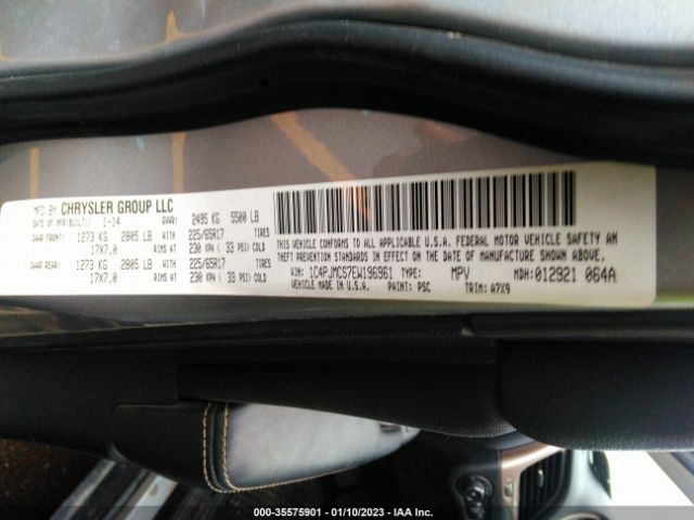 1C4PJMCS7EW196961 Jeep Cherokee Latitude