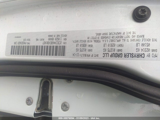 2C3CCAAG8EH381027 Chrysler 300
