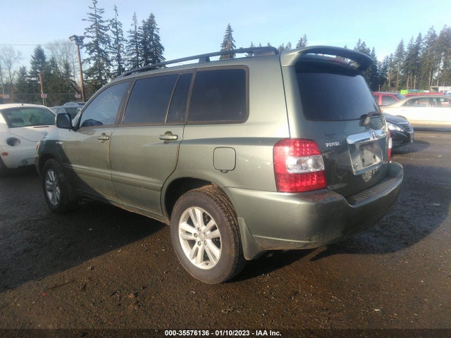 2007 TOYOTA HIGHLANDER HYBRID W/3RD ROW/LIMITED W VIN: JTEDW21AX70017381